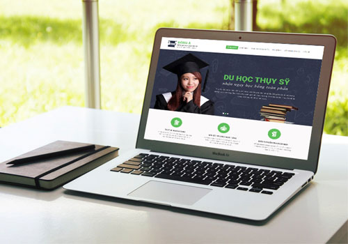 Thiết kế website du học tại Hải Phòng