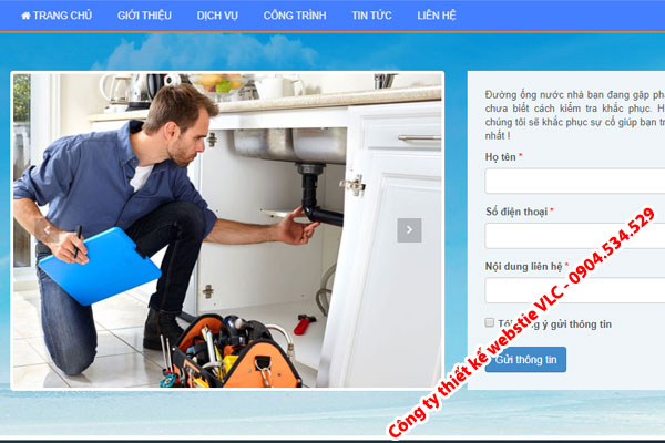 Thiết kế website điện nước tại Hải Phòng
