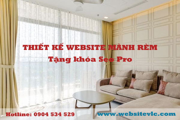 Thiết kế website mành rèm tại Hải Phòng